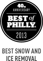Philadelphia Magazine's Best of Philly 2Ol3 - Best Snow and Ice Removal